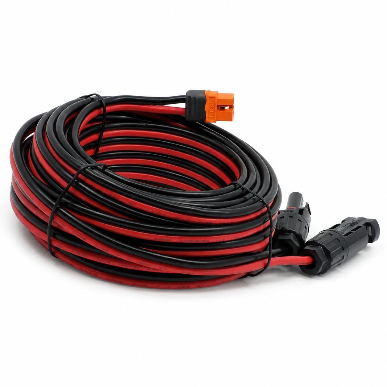 UMikke MC4 to XT60i ソーラー充電ケーブル 12AWG 13A 10m 太陽光パネル から ポータブル電源 変換アダプター 太陽光発電用機器・部材 [12AWG_10m]