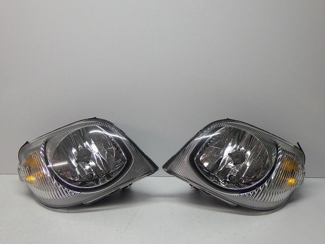 ケイ ヘッドライト左右 ハロゲン HN21S 22S P1811 レベ無 35120/35320-82G00 コーティング 綺麗 260606217