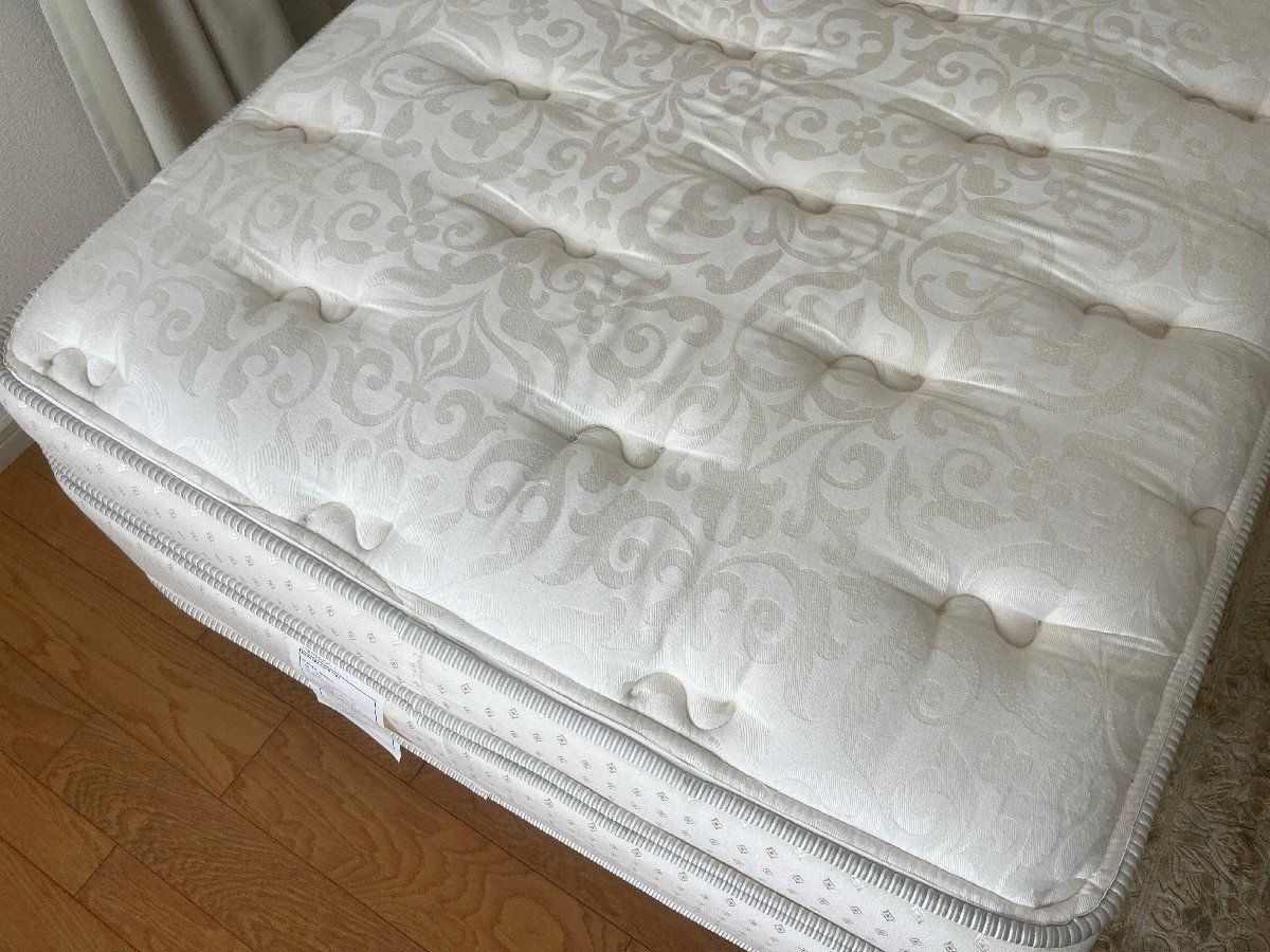○美品 IDC大塚家具 キングスダウン レガリア シングルベッド