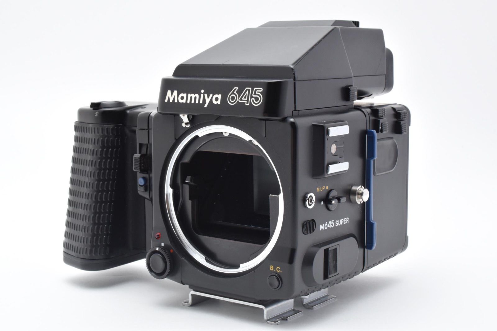 ◇◆ 極上美品 マミヤ Mamiya M645 スーパー Super ボディ ボデー AE プリズムファインダー 中判 カメラ 動作確認済 4601 ◆◇