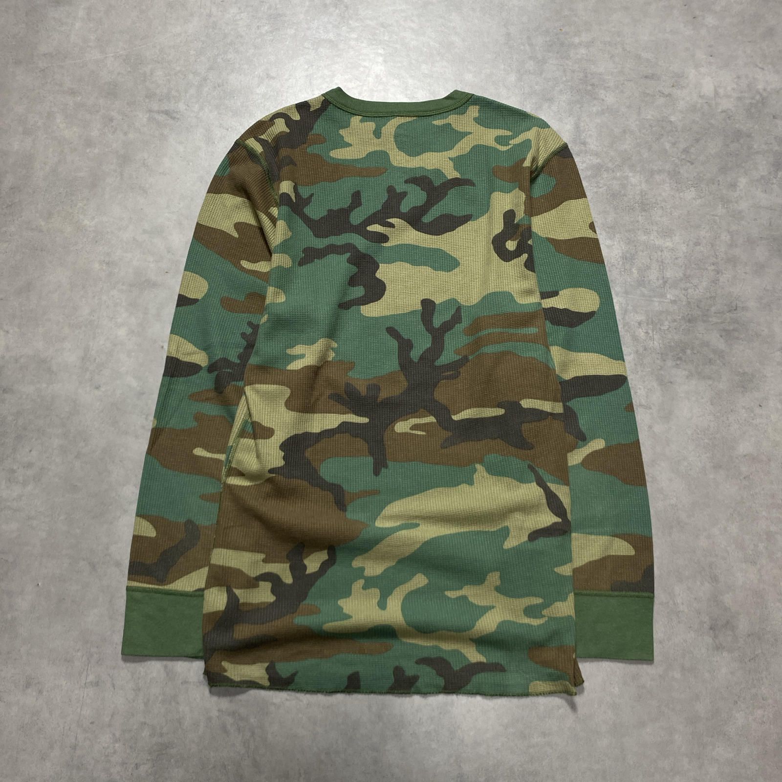 GQ5769◇Supreme / Hanes : Camo Thermal Top◇L◇迷彩 シュプリーム