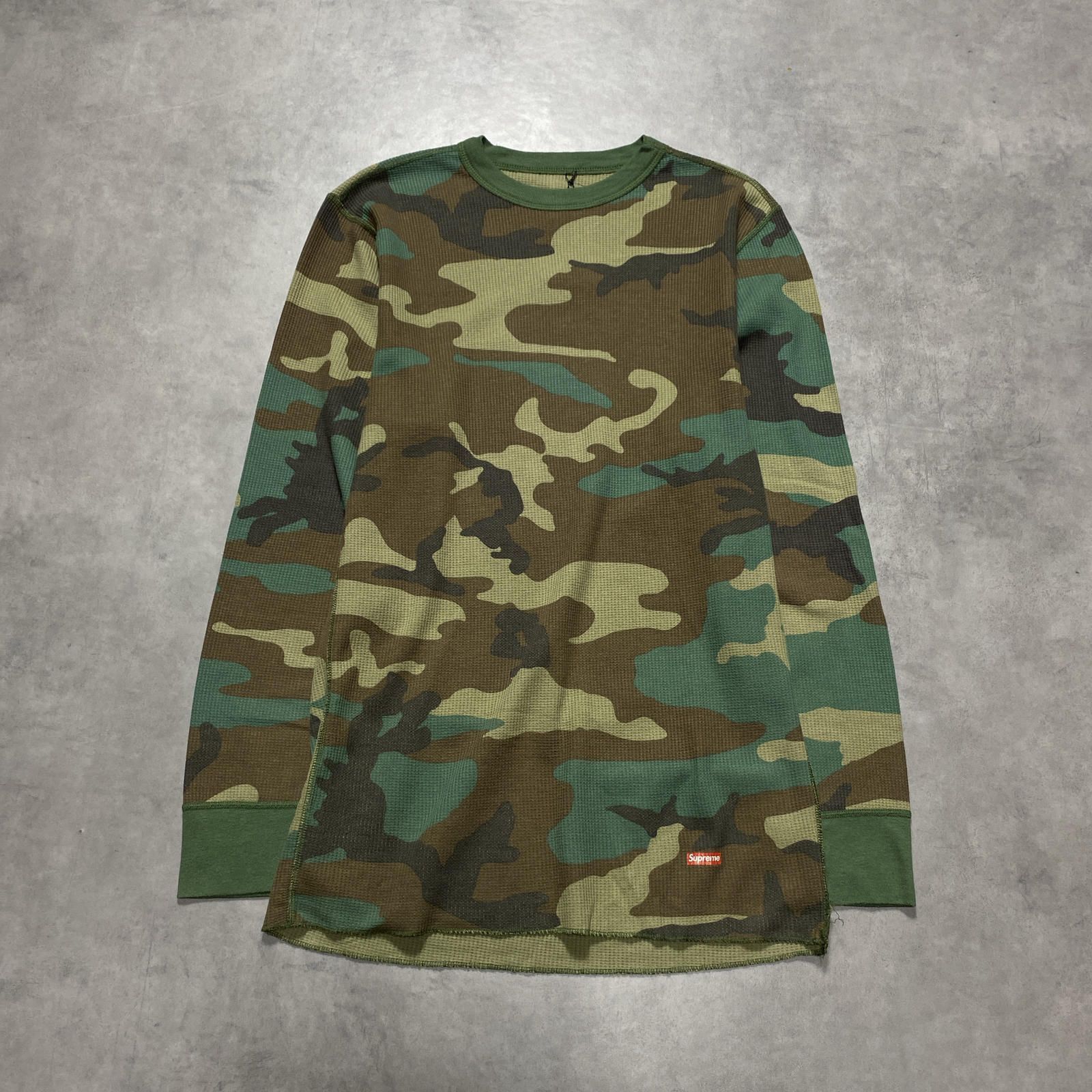 Supreme Camo Hanes Thermal Crew Men's US | Gem Realtree Bones
