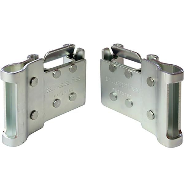 R★pa-man ラッシングレール アダプター ダブルワンピース 幅50mm用 左右セット Eクリップベルト取付 金具 87a3aa84