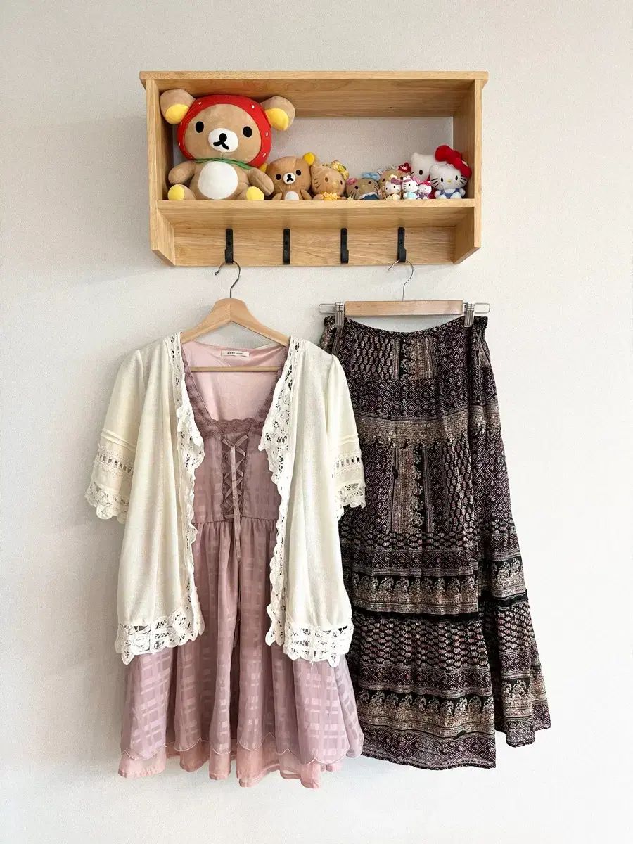 日本 ヴィンテージ アクシーズファム 森ガール はぐみ すずこ ギャル ヒッピー レイヤード コーディネートセット