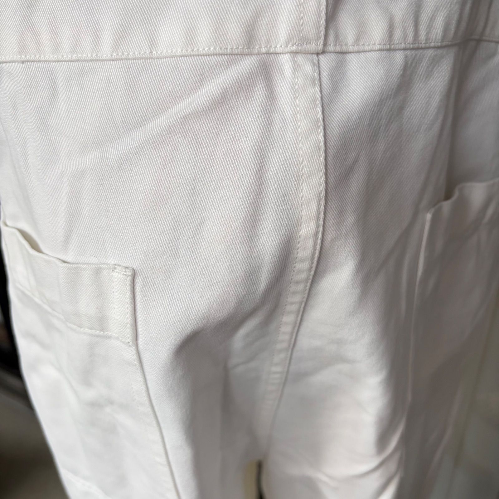 journal standard luxe オールインワン サロペット 白 コットン100 
