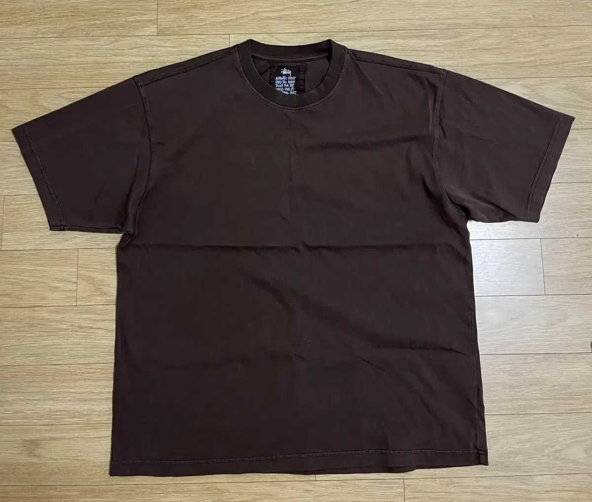 STUSSY ステューシー ガーメント ダイド 25SS ブラウン カラー XL 新品 (海外直輸入)