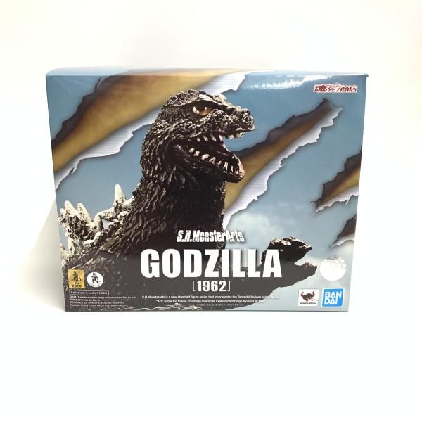 【中古】開封・説明書無し)S.H.MonsterArts ゴジラ(1962)[18]