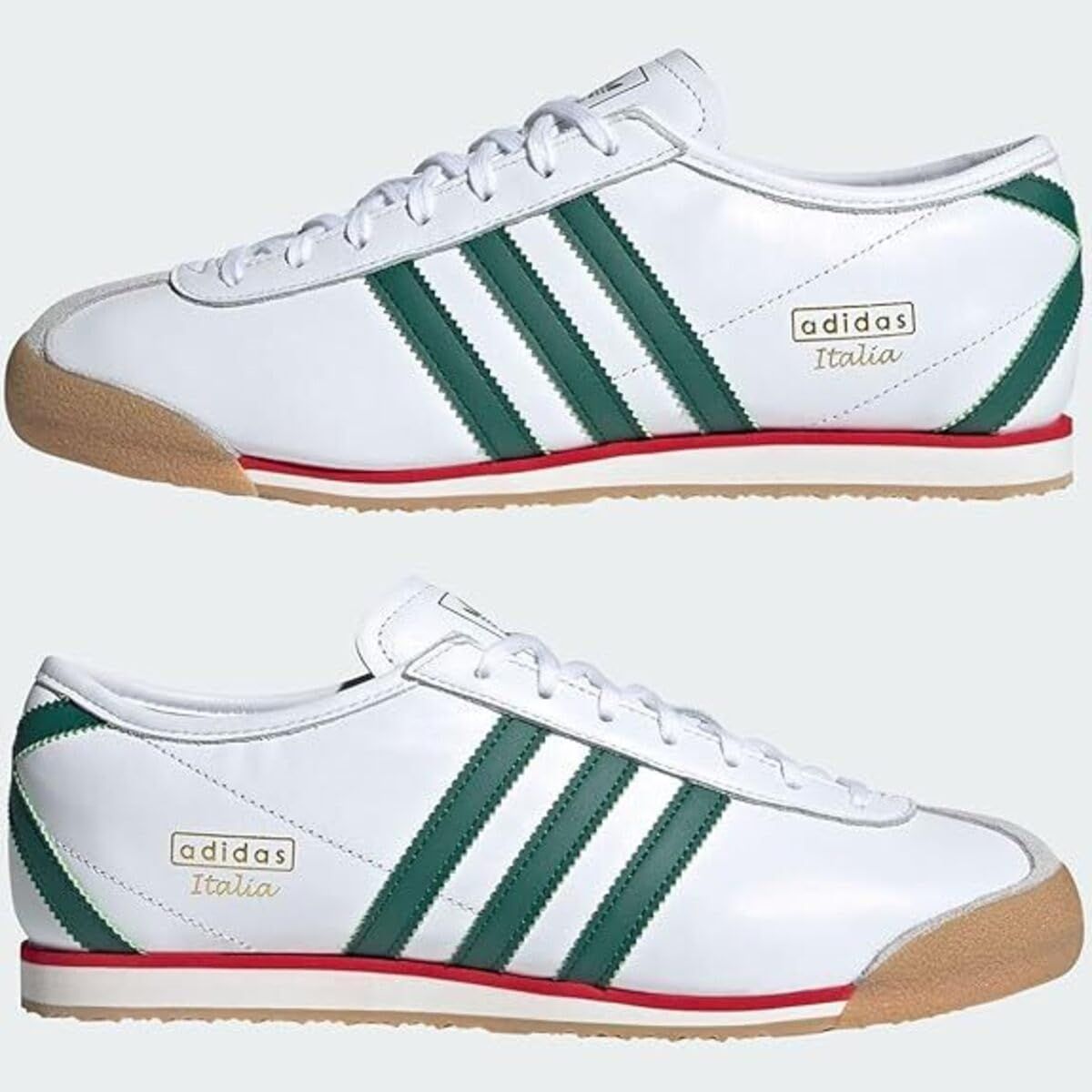 [アディダス] イタリア 70s ITALIA 70S クラウドホワイト/カレッジエイトグリーン/ガム JS1325 27.0cm [27.0 cm]