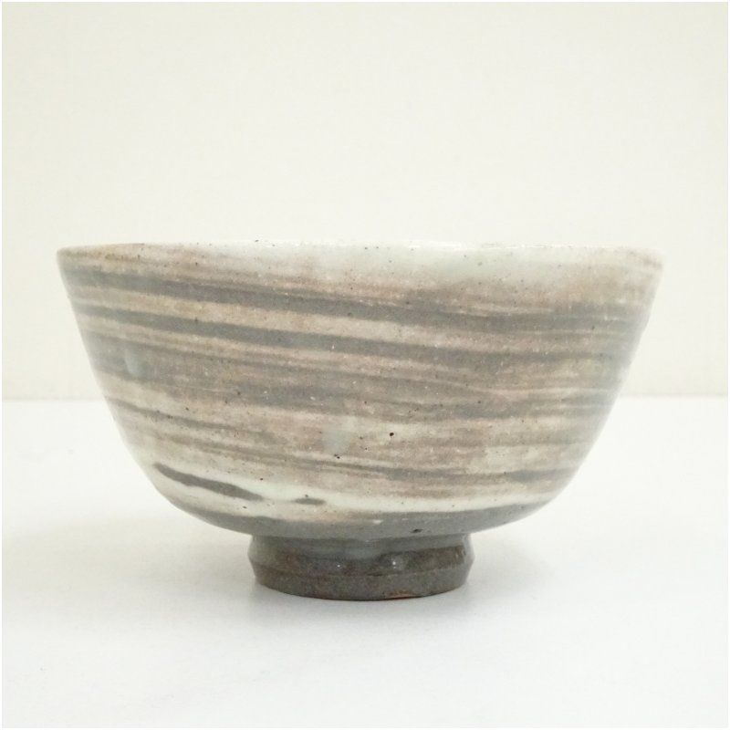 不二窯 佐藤和子造 三島茶碗（共箱） 茶道 抹茶 おしゃれ 抹茶茶碗