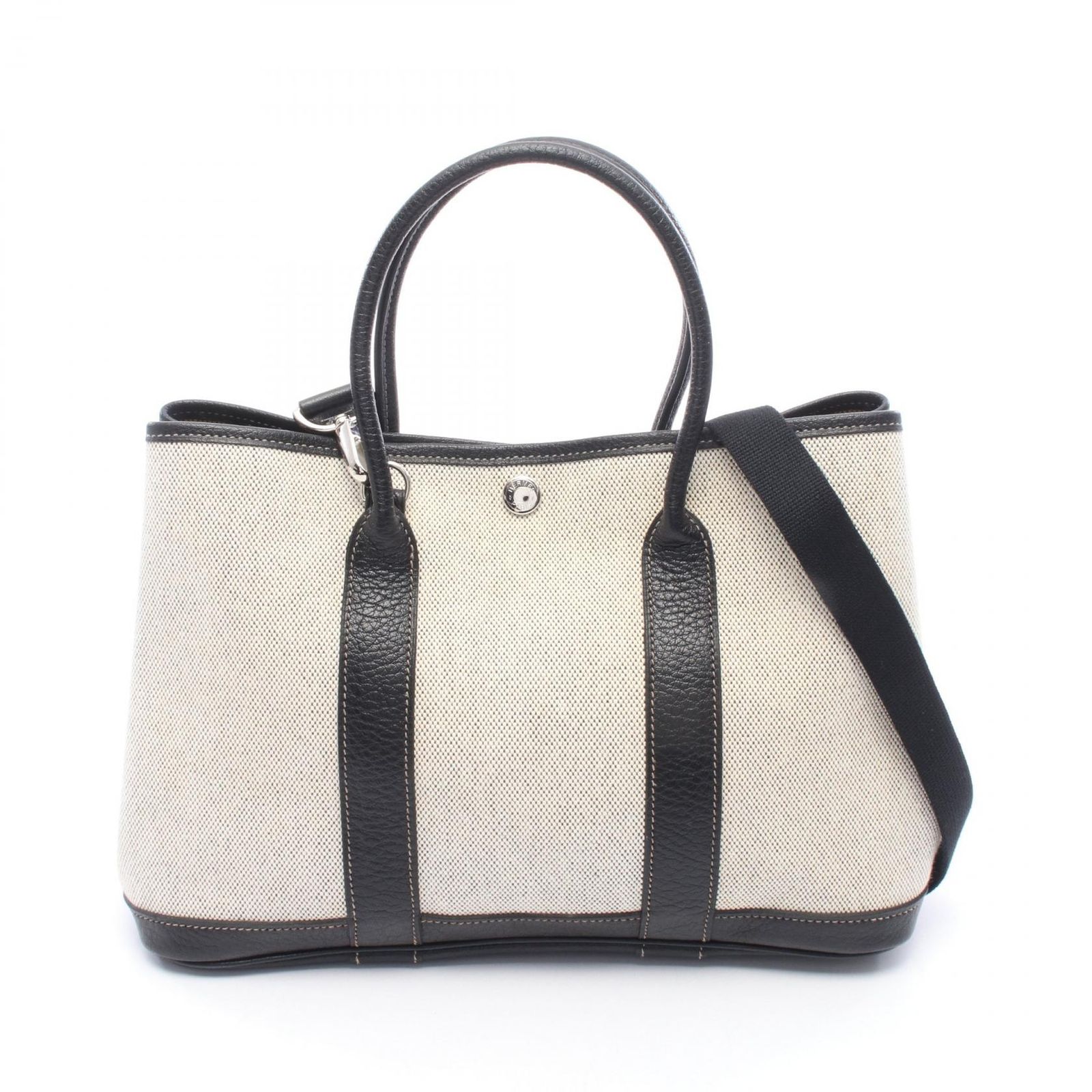 HERMES エルメス ガーデンパーティTPM エクリュ 2WAY トートバッグ