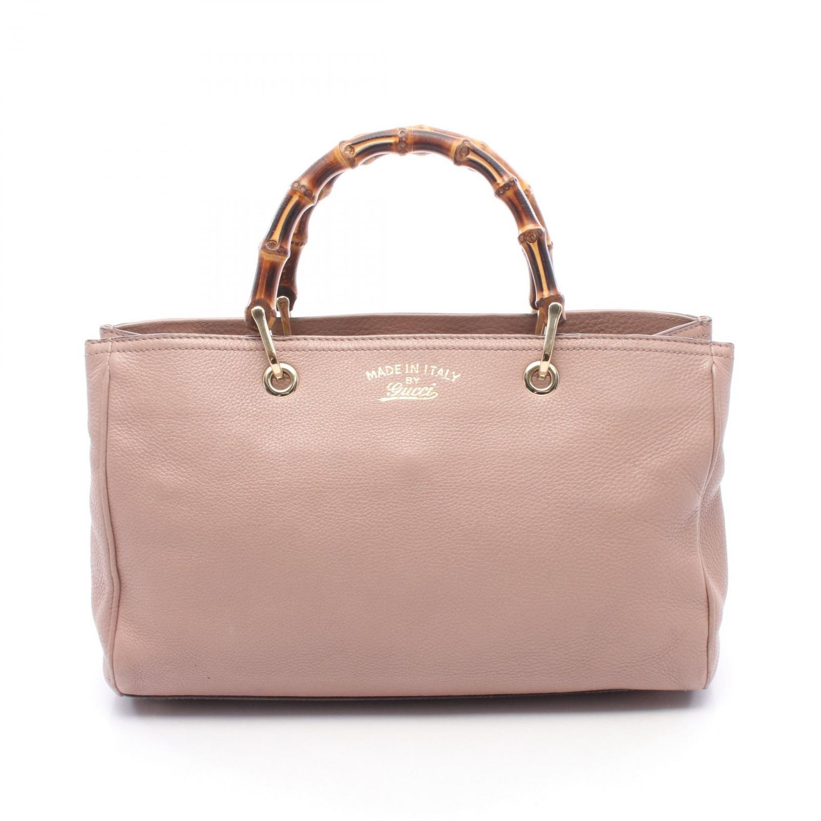 GUCCI グッチ バンブー ショッパー ミディアム トートバッグ