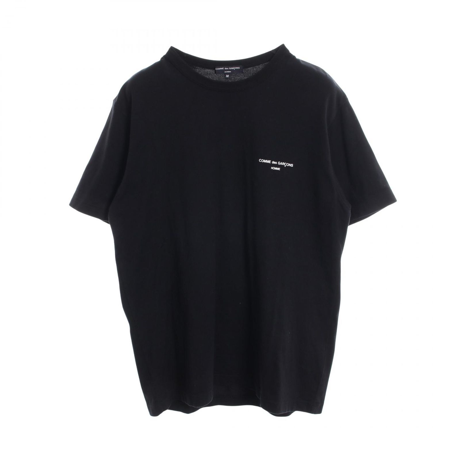 COMME des GARCONS HOMME HOMME コムデギャルソンオムオム ロゴ クルーネック 半袖Tシャツ