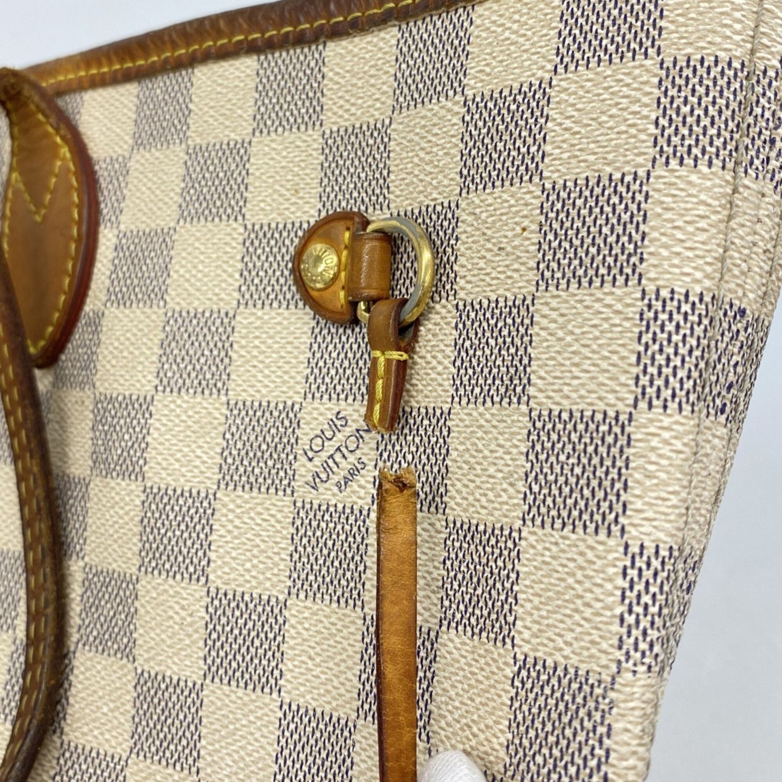 ルイ・ヴィトン(Louis Vuitton) ルイ・ヴィトン トートバッグ ダミエ・アズール ネヴァーフルMM N51107 ホワイトレディース ルイ・ヴィトン(Louis Vuitton) ルイ・ヴィトン トートバッグ ダミエ・アズール ネヴァーフルMM N51107 ホワイトレディース