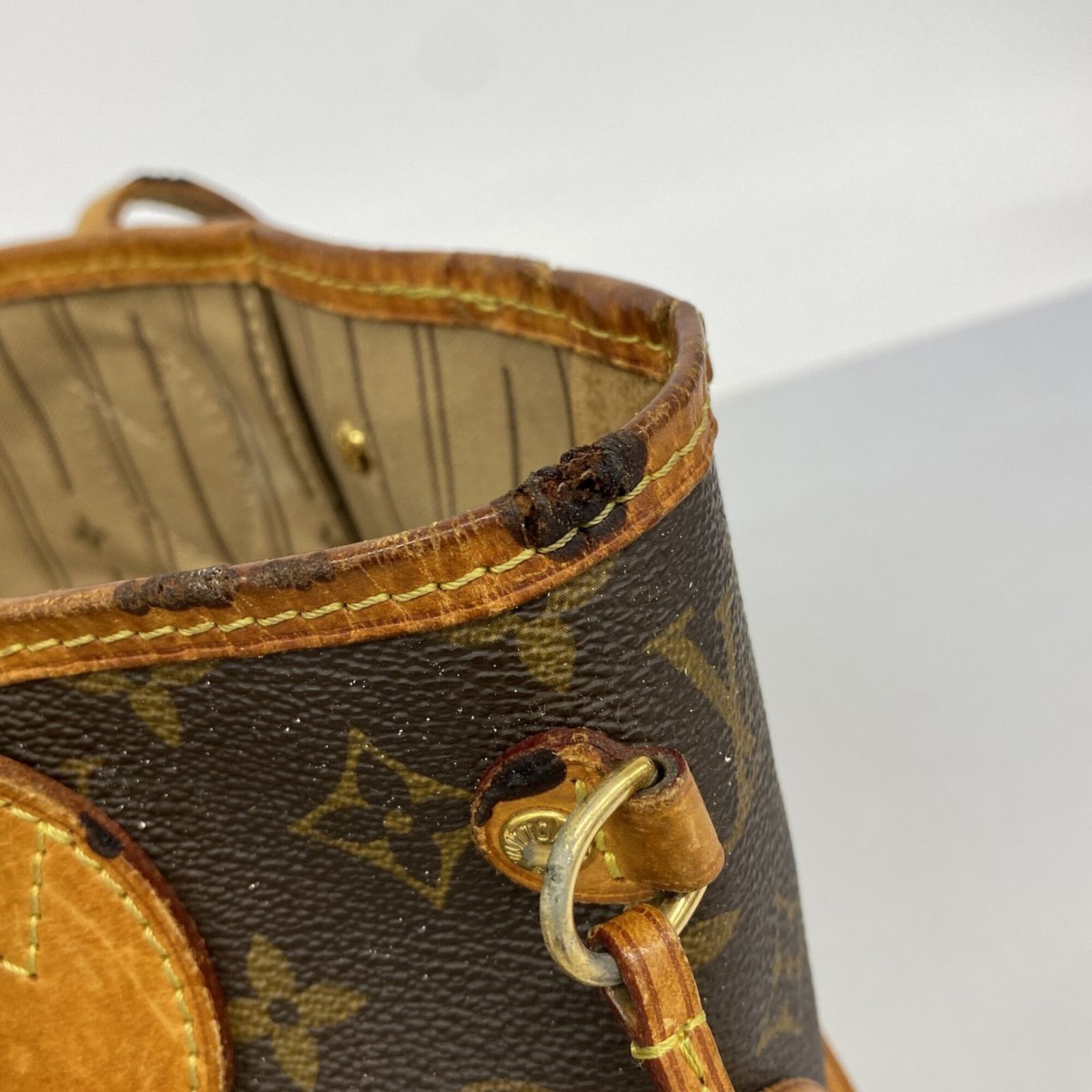 ルイ・ヴィトン(Louis Vuitton) ルイ・ヴィトン トートバッグ モノグラム ネヴァーフルPM M40155 ブラウンレディース