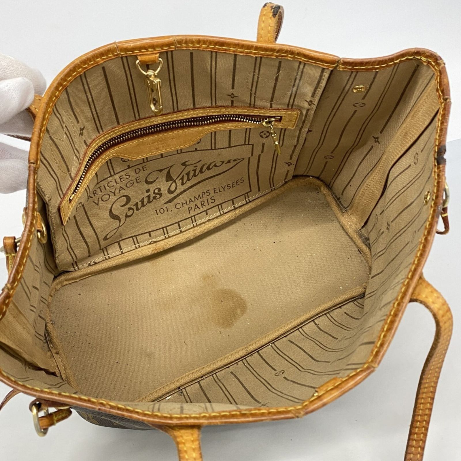 ルイ・ヴィトン(Louis Vuitton) ルイ・ヴィトン トートバッグ モノグラム ネヴァーフルPM M40155 ブラウンレディース