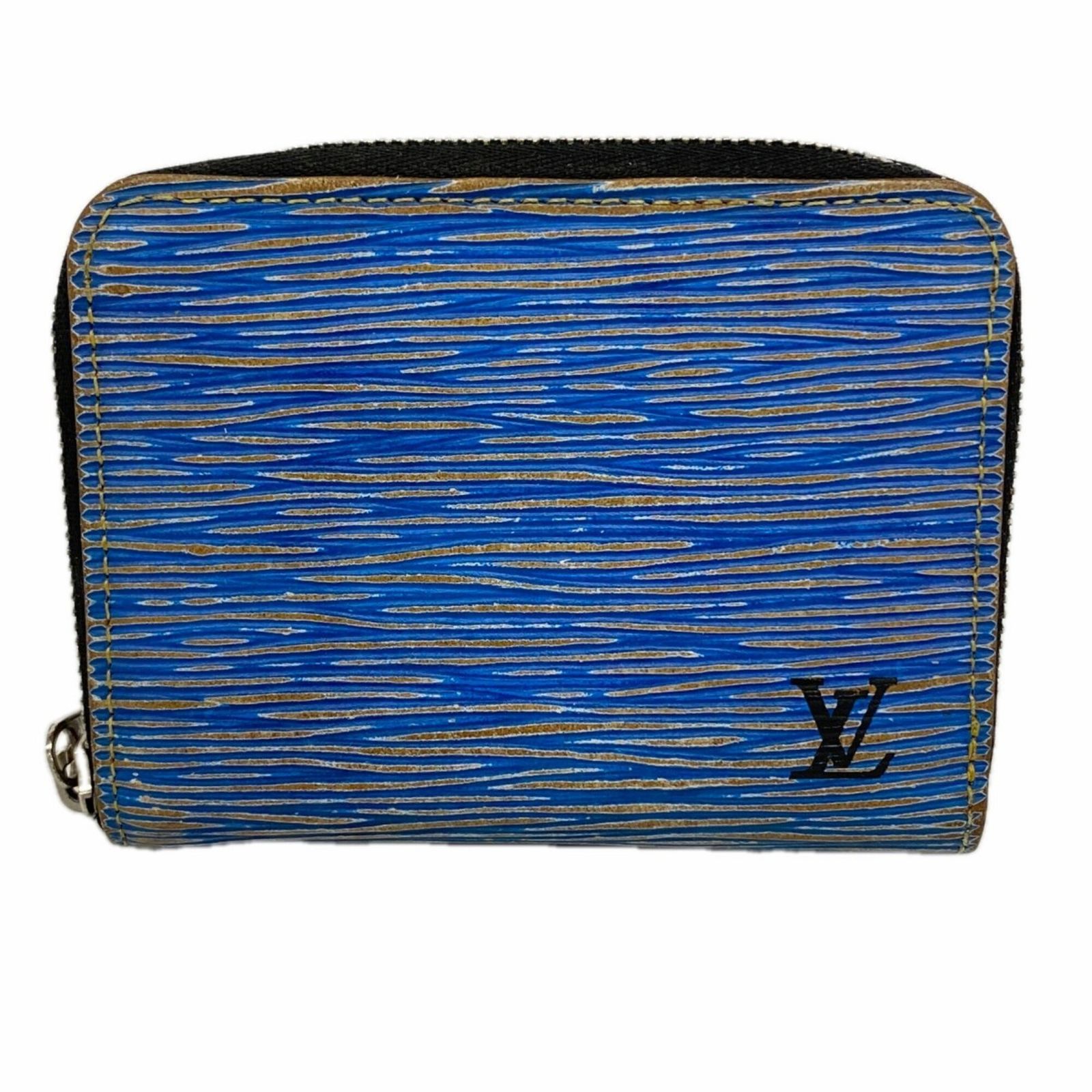 ルイ・ヴィトン(Louis Vuitton) ルイ・ヴィトン 財布・コインケース エピ デニム ジッピーコインパース M61191 ブルーメンズ レディース