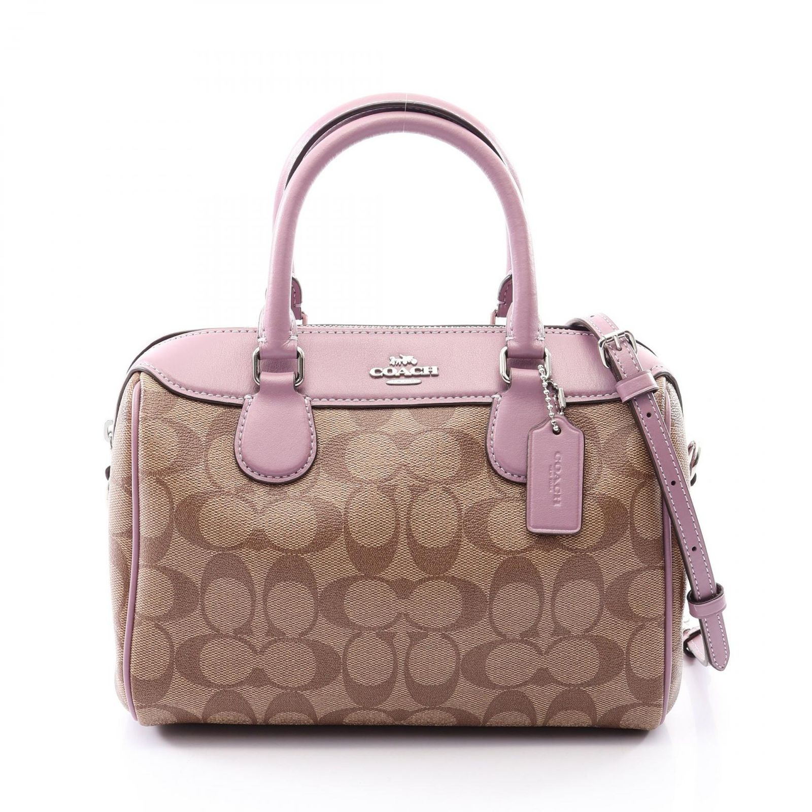 COACH コーチ ミニベネット シグネチャー 2WAY ハンドバッグ