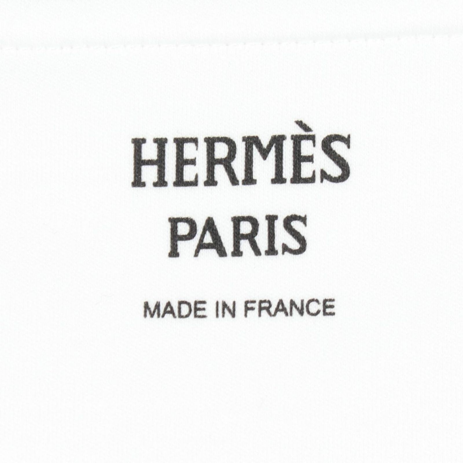 HERMES エルメス 2026SS Printed straight t-shirt カルトゥッシュ 半袖Tシャツ