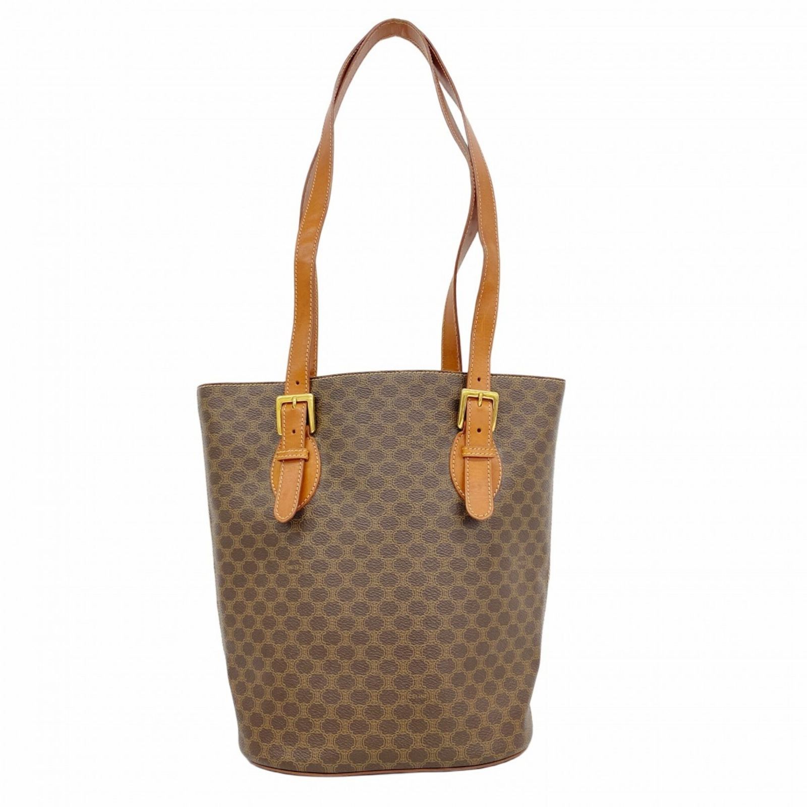 セリーヌ(Celine) セリーヌ トートバッグ マカダム ブラウン レディース