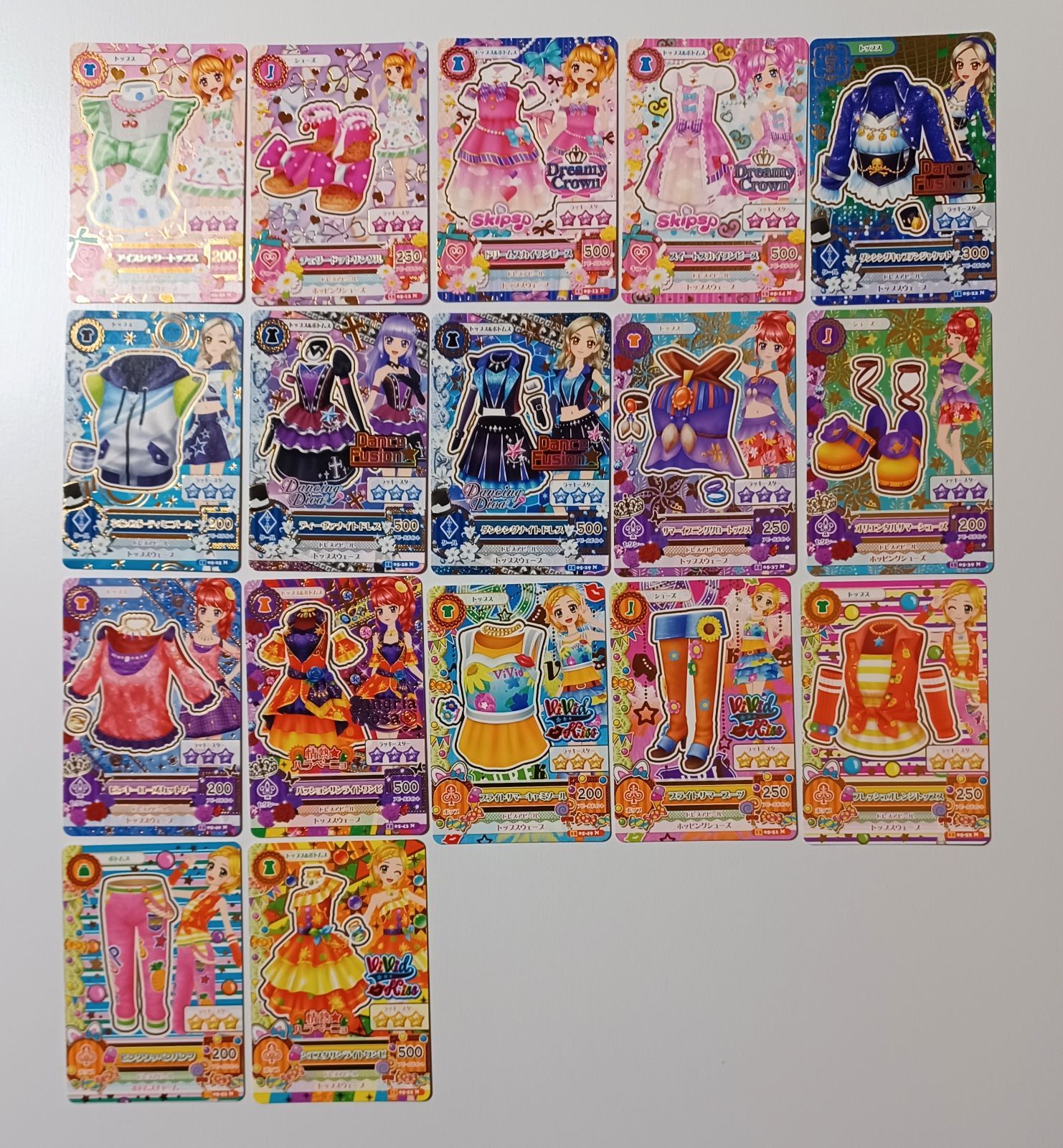 2015 シリーズ 5弾 ④ ノーマル まとめ 17枚 大空あかり 天羽まどか
