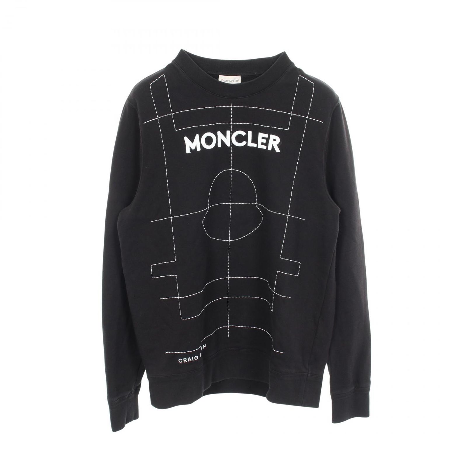 MONCLER モンクレール MONCLER GENIUS 5 CRAIG GREEN ロゴ刺繍 スウェット