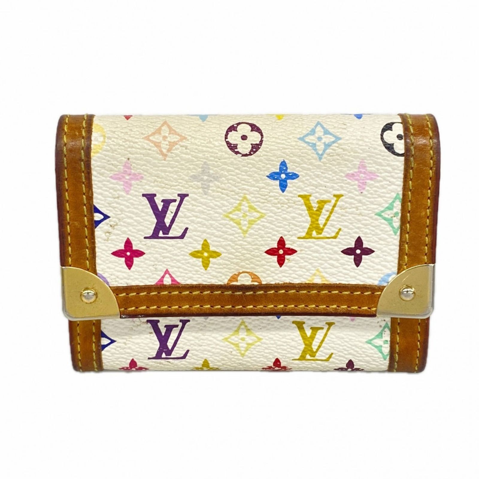 ルイ・ヴィトン(Louis Vuitton) ルイ・ヴィトン 財布・コインケース モノグラム・マルチカラー ポルトモネプラ M92657 ブロンレディース