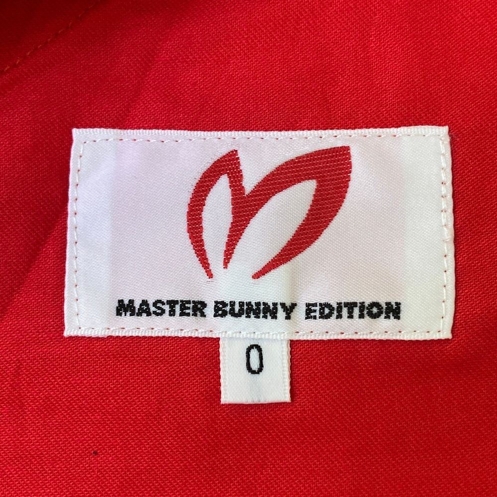 サイズ：0 MASTER BUNNY EDITION マスターバニーエディション 2024年モデル ストレッチスカート レッド系 [240101707870] ゴルフウェア レディース ストスト