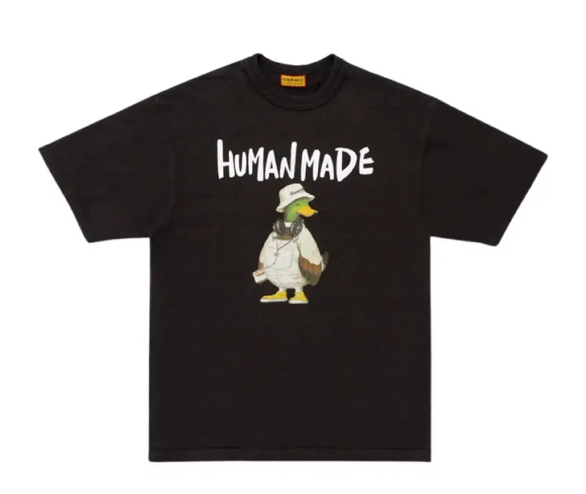 XL HUMAN MADE(ヒューマンメイド) グラフィック 半袖 Tシャツ ブラック アヒル 新品