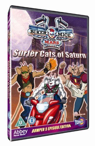 Biker Mice from Mars - Surfer Cats of Saturn [DVD]