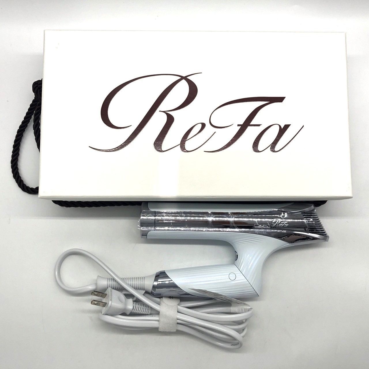 ★MTG Refa BEAUTECH DRYER S+ RE-BC-02A ホワイト ドライヤー 中古★008046