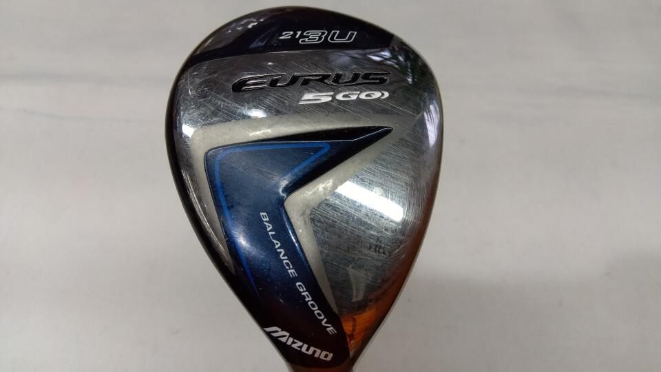 ミズノ　EURUS 5GO　21度　EXSAR (EURUS 5GO)　Rフレックス　ユーティリティ　中古　ゴルフドゥ！松前R56店【最短即日発送】