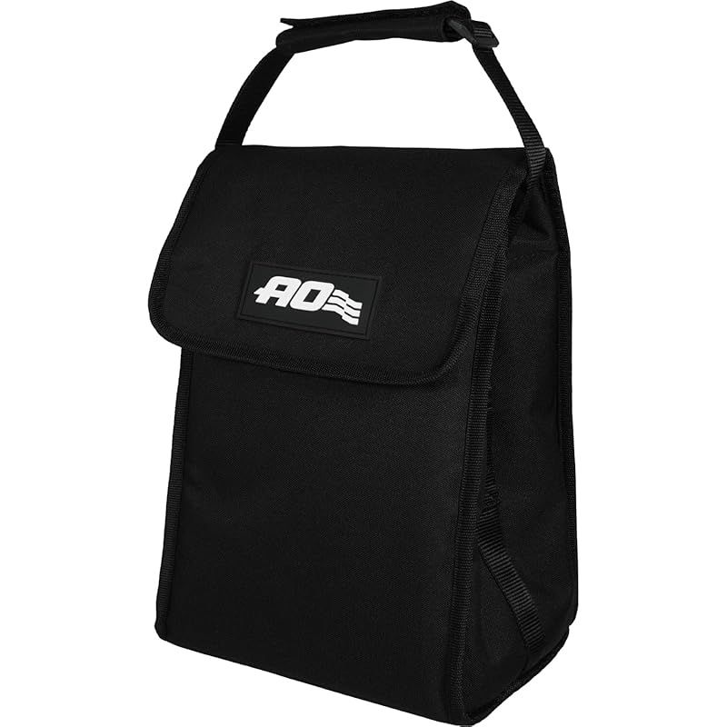 【新品】 【日本正規品】AO Coolers(エーオークーラーズ) フラップリッド ランチクーラー ブラック 8L 肩掛け 軽量 保冷 小型 クーラーボックス 保冷バッグ キャンプ ピクニック ゴルフ 通勤 通学 (正規品5年）