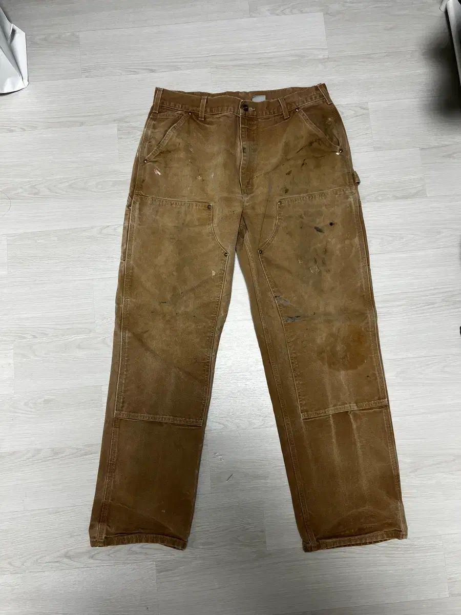 Carhartt ダブルニー スポーツブラ ブラウン