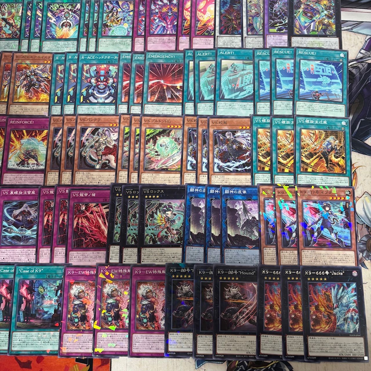 nvq87 30 エクソシスター P.U.N.K M∀LICE R-ACE VS K9 ほぼデッキ