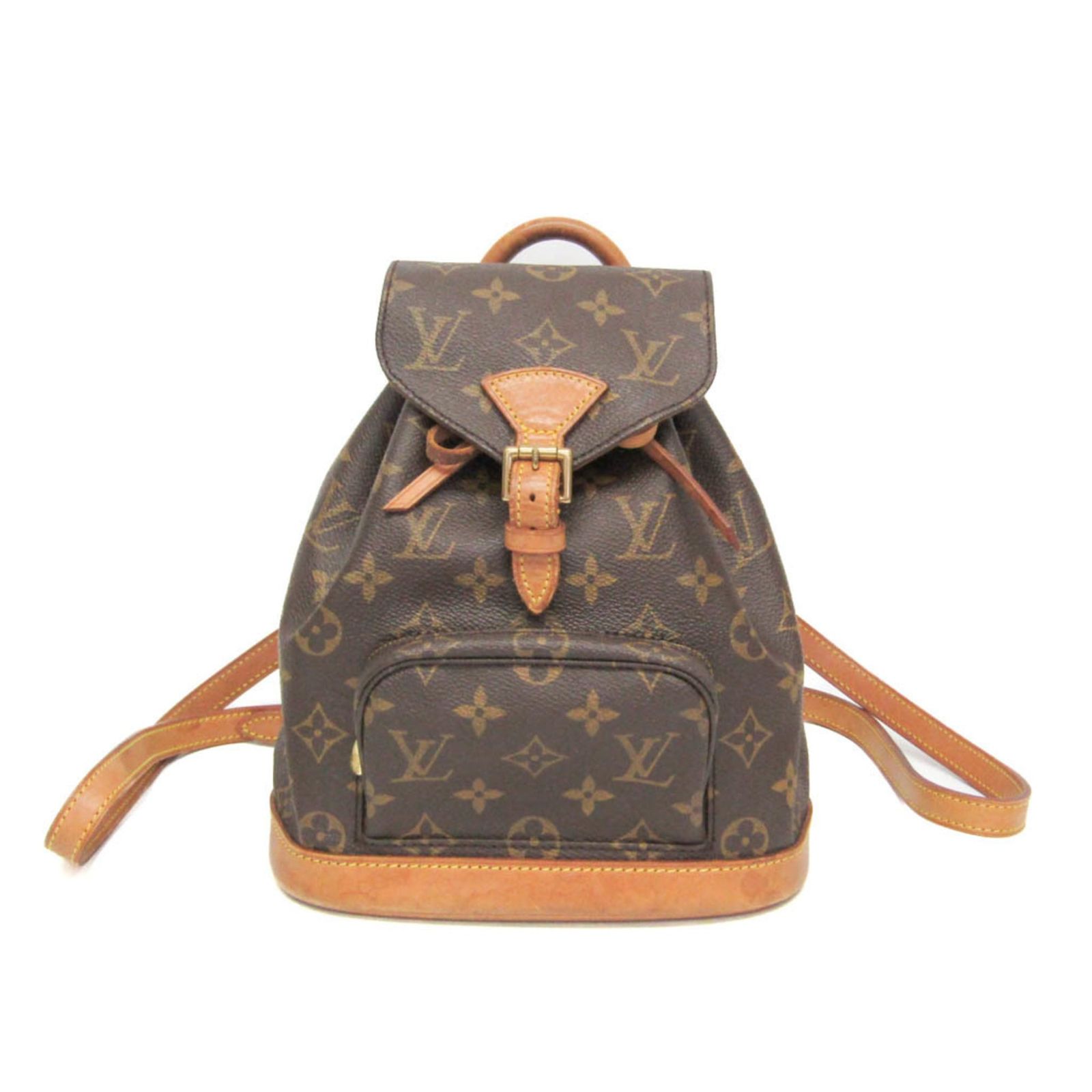 ルイ・ヴィトン(Louis Vuitton) モノグラム ミニモンスリ M51137 レディース リュックサック ブラウン