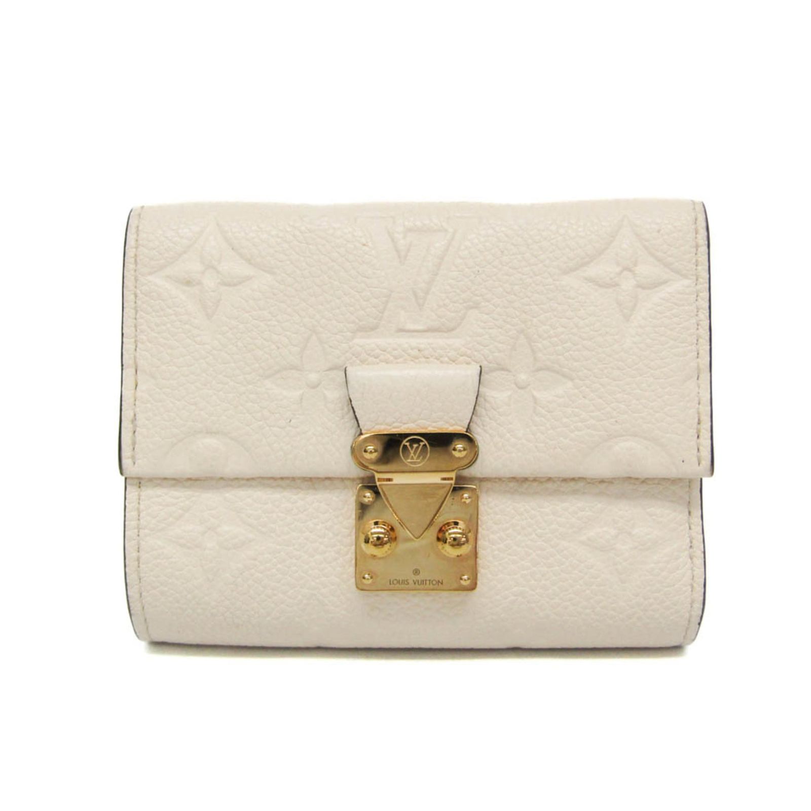 ルイ・ヴィトン(Louis Vuitton) モノグラムアンプラント ポルトフォイユ･メティス コンパクト M81071 レディース モノグラムアンプラント 財布（三つ折り） クリーム,オフホワイト