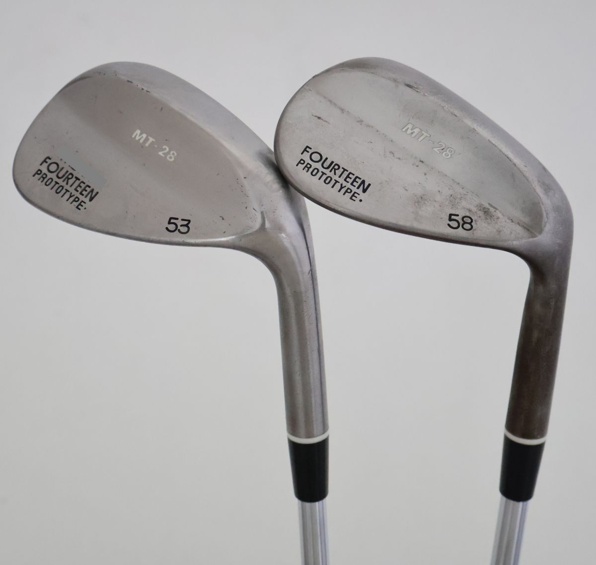 ●訳有激安！【53°＆58°　2本セット】FOURTEEN★フォーティーン　MT-28 PROTOTYPE　ウェッジ　DynamicGold スチール　S300　(89636