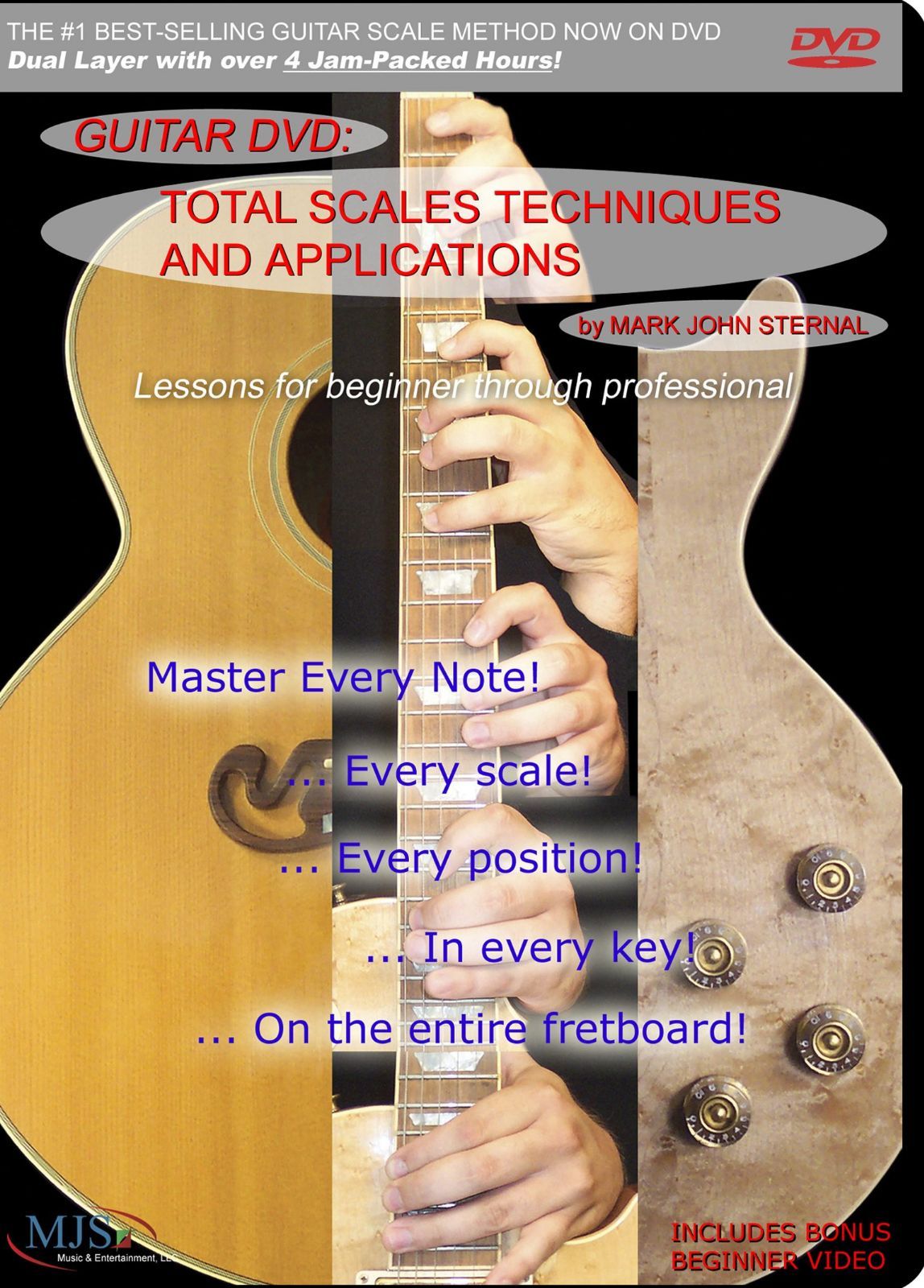 Guitar Dvd: Total Scales Techniques & Applications