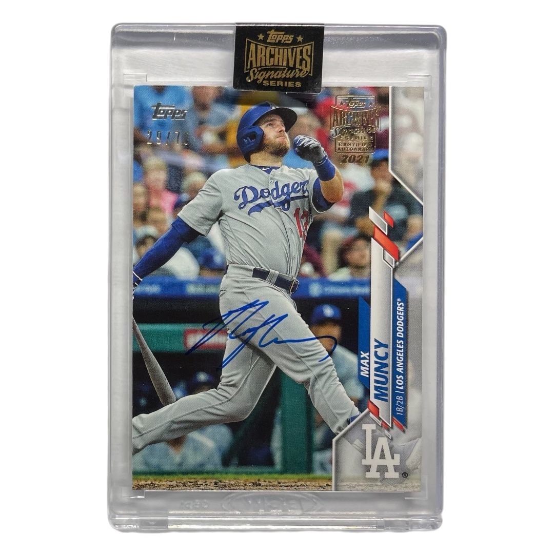 未開封品 TOPPS MLBカード SERIES ONE MAX MUNCY LOS ANGELES DODGERS /70 #255 送料無料 中古 IT2