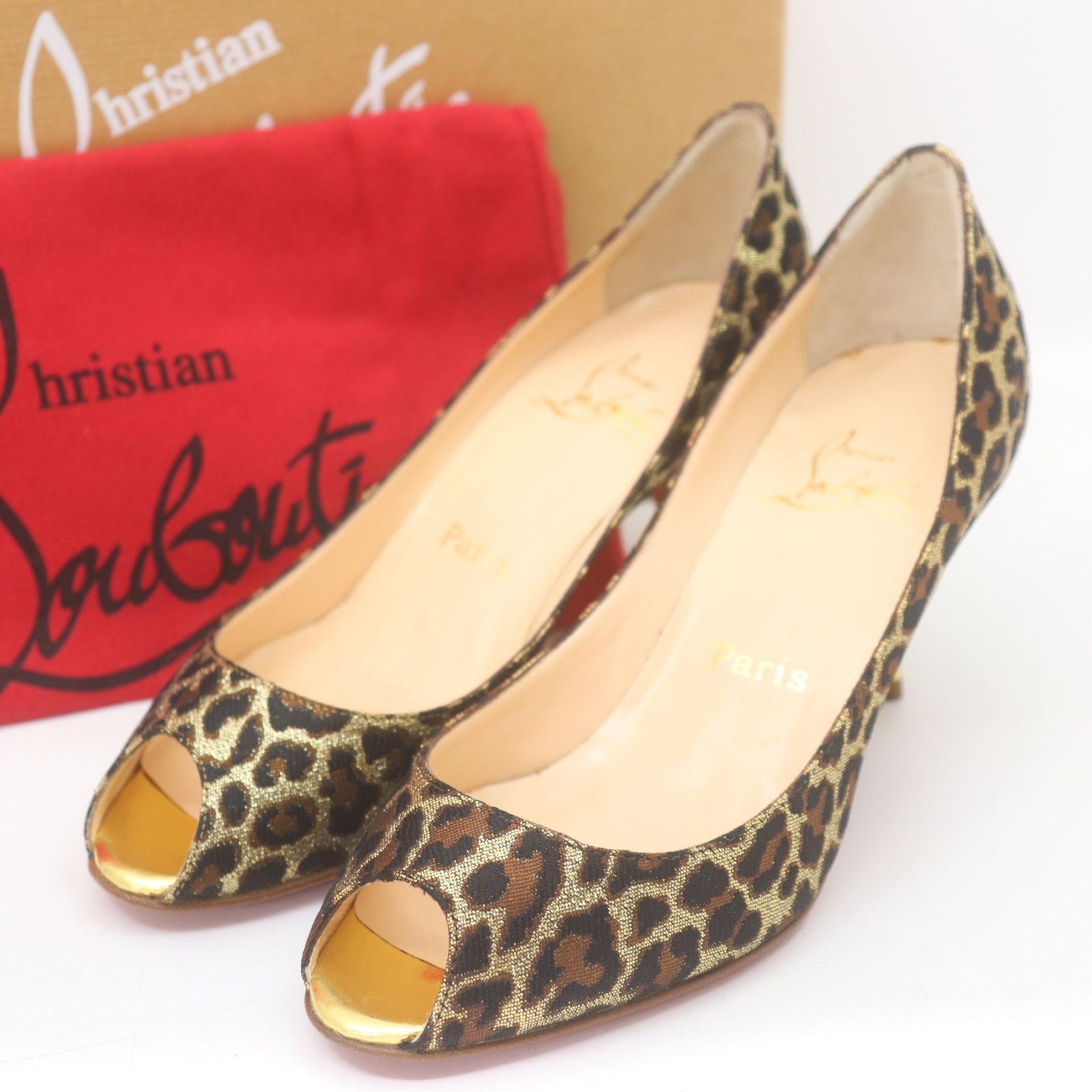 ITAN27LJK5JO 美品 Christian Louboutin クリスチャン ルブタン