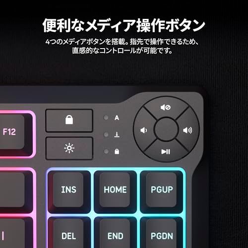 CORSAIR K55 CORE TKL RGB ゲーミングキーボード ? 8 ゾーン RGB ? テンキーレス - 専用メディアキー ? 静音性と応答性に スイッチ ? 300ml 防滴 ? ブラック CH-9216065-JP/ 05fb5415 CORSAIR K55 CORE TKL RGB ゲーミングキーボード ? 8 ゾーン RGB ? テンキーレス - 専用メディアキー ? 静音性と応答性に スイッチ ? 300ml 防滴 ? ブラック CH-9216065-JP/ 05fb5415