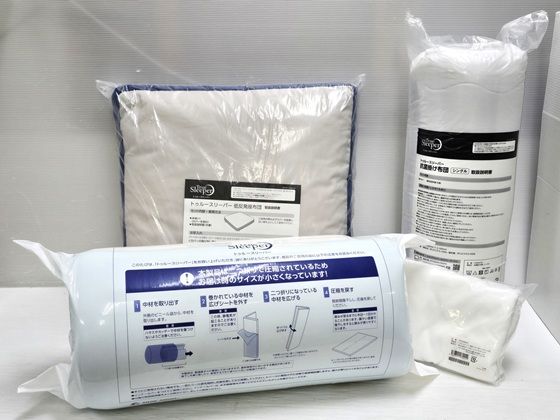 【未使用未開封品】 ショップジャパン トゥルースリーパープレミアリッチPr.2 シングル 特別セット 4点セット ○YR-20093○