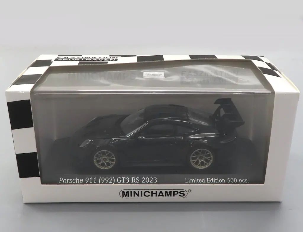【中古】ミニカー 1/43 Porsche 911(992) GT3 RS 2023(ブラック) FASZINATION特注 [413062104]