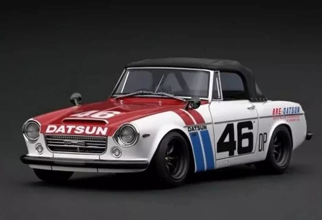 【中古】ミニカー 1/18 DATSUN Fairlady 2000 SR311(レッド×ホワイト) [IG2715]