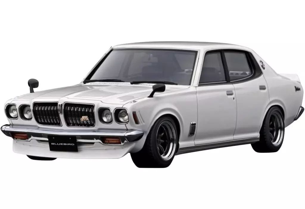 【中古】ミニカー 1/18 Nissan Bluebird U 2000GTX (G610)(ホワイト) [IG3617]