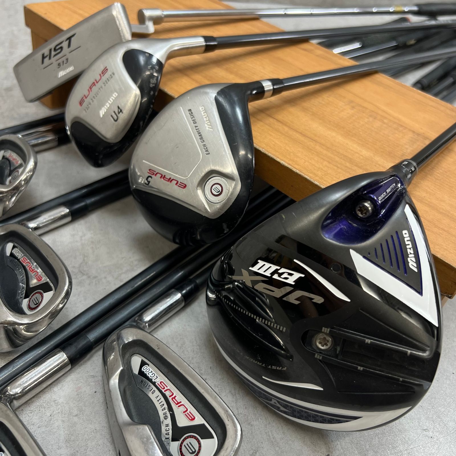MIZUNO ミズノ メンズゴルフ クラブセット 12本 S 右利き用 キャディ 