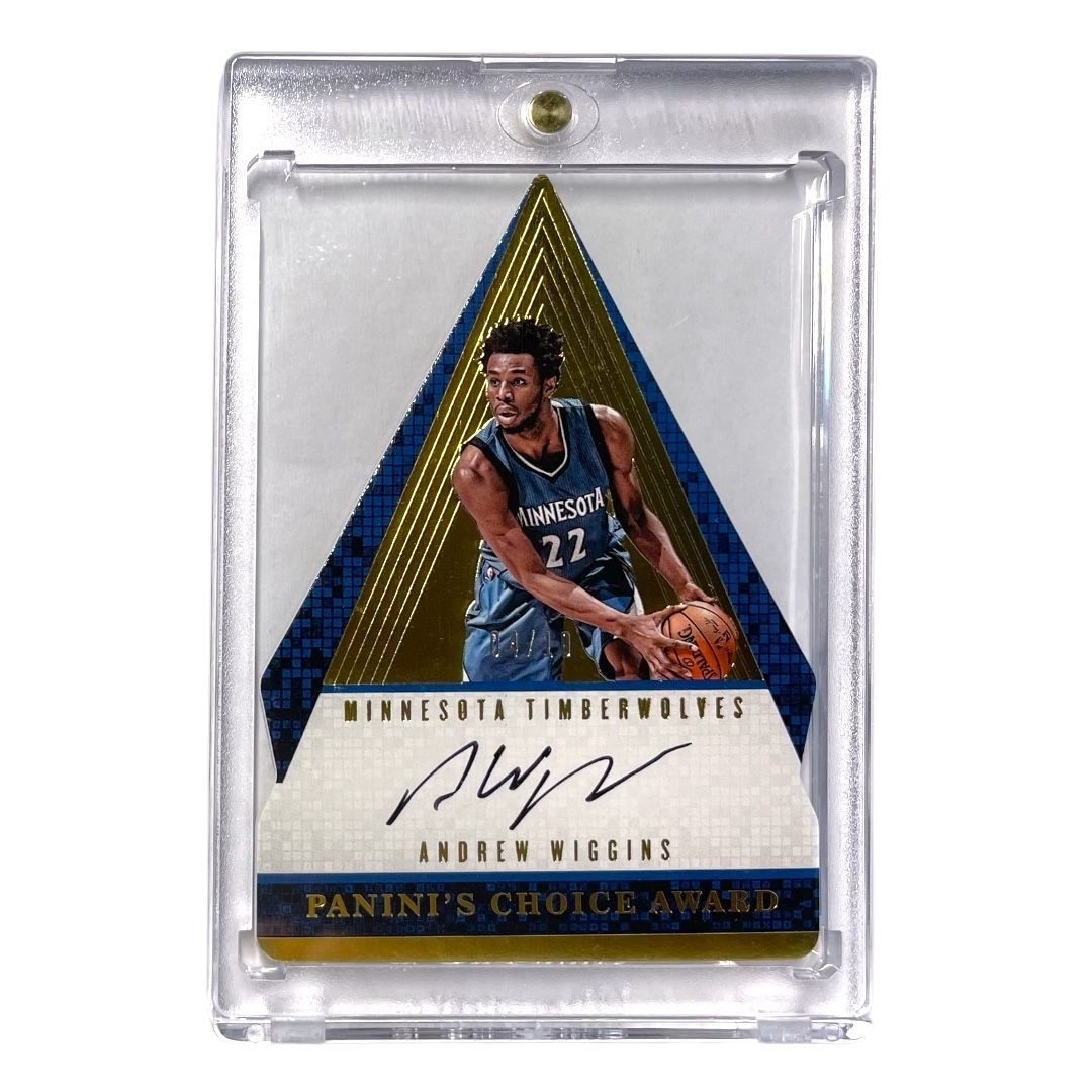 PANINI NBAカード PREFERRED DIE CUT ANDREW WIGGINS MINNESOTA TIMBERWOLVES /10 #194 送料無料 中古 IT2
