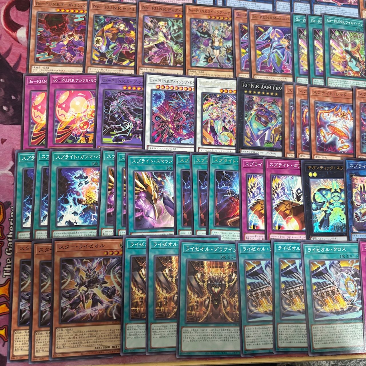 nvq87 31 エクソシスター P.U.N.K M∀LICE R-ACE VS K9 ほぼデッキ