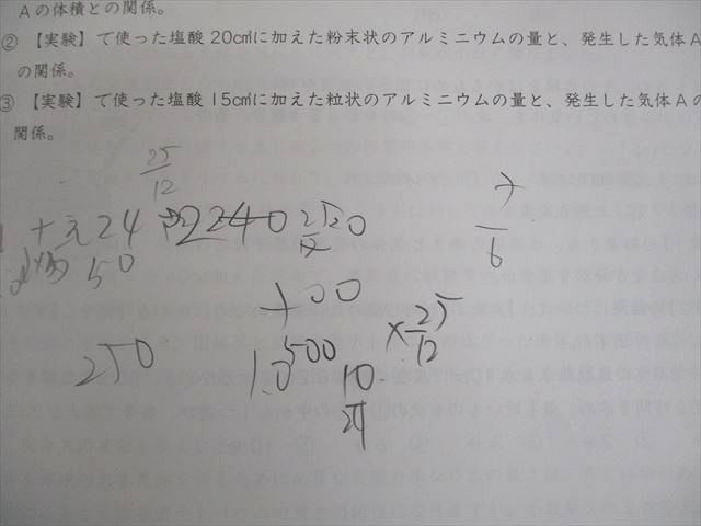 本 SAPIX サピックス 小6 理科 SS特訓 SS-XYZ SS-01～11 2025年度版
