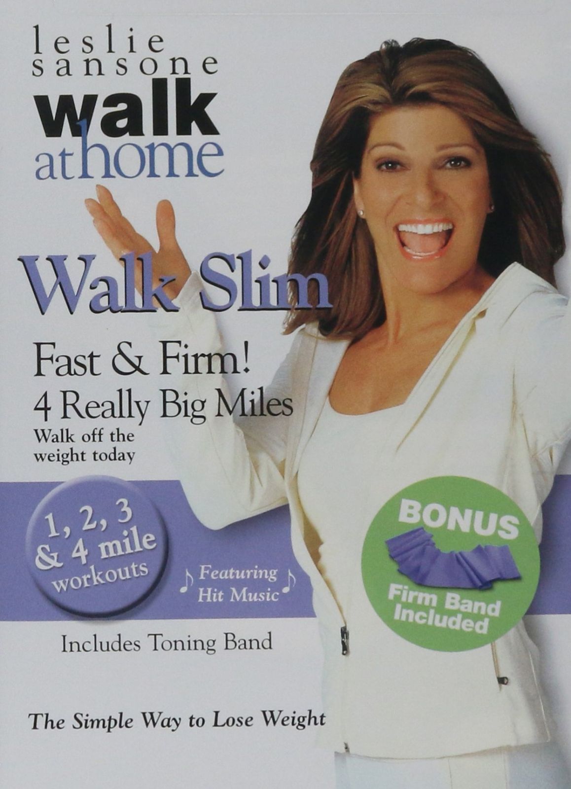 Walk Slim Fast & Firm 4 Really Big Miles [DVD]